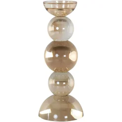 Richmond Interiors Kaarshouders & Windlichten|Kandelaar Emie Glas