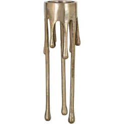 Richmond Interiors Kaarshouders & Windlichten|Kandelaar Lorin kleur Brushed gold