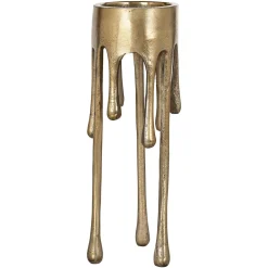 Richmond Interiors Kaarshouders & Windlichten|Kandelaar Lorin kleur Brushed gold