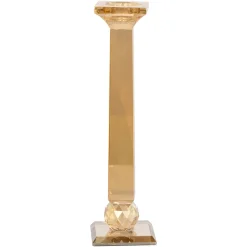 Richmond Interiors Kaarshouders & Windlichten|Kandelaar Milou Glas