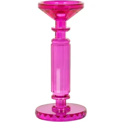 Richmond Interiors Kaarshouders & Windlichten|Kandelaar Poppy Kristal, 23cm hoog