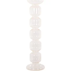 Richmond Interiors Kaarshouders & Windlichten|Kandelaar Rabia Glas