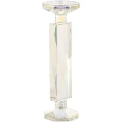 Richmond Interiors Kaarshouders & Windlichten|Kandelaar Rainbow Kristal