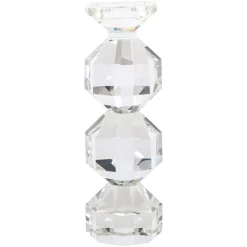 Richmond Interiors Kaarshouders & Windlichten|Kandelaar Safia Glas