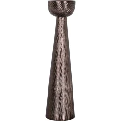 Richmond Interiors Kaarshouders & Windlichten|Kandelaar Saphira kleur Smoke