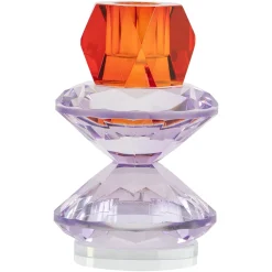 Richmond Interiors Kaarshouders & Windlichten|Kandelaar Yalena Glas