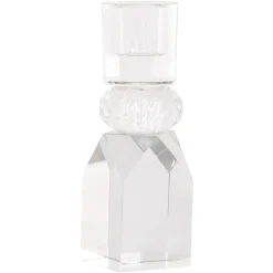 Richmond Interiors Kaarshouders & Windlichten|Kandelaar Yanou Glas, 15cm