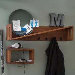 Artistiq Living Wandkapstokken|Kapstok Cyrstal Mangohout, 90cm