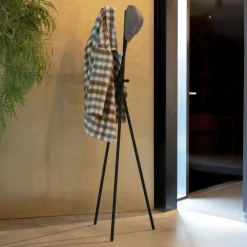 ZILT Staande Kapstokken|Kapstok Darwin, 174cm, kleur Zwart