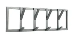 LABEL51 Wandkapstokken|Kapstok Frame, Metaal, 70 x 22 x 9cm Burned Steel
