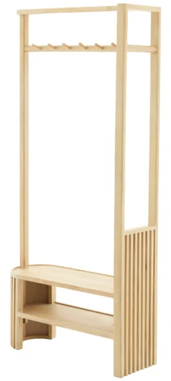 Light & Living Staande Kapstokken|Kapstok Gaios Mangohout, 180 x 85cm, kleur Naturel