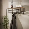 LifestyleFurn Wandkapstokken|Kapstok Tekia Met 6 haken