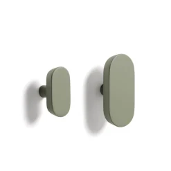 Kave Home Wandkapstokken|Kapstokhaak Arely Set van 2 stuks