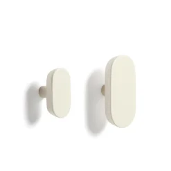 Kave Home Wandkapstokken|Kapstokhaak Arely Set van 2 stuks