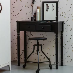 WOOOD Bureaus|Sidetables|Kaptafel/Sidetable Romy kleur Zwart