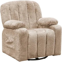 Richmond Interiors Kinderstoelen|Kids Draaifauteuil Mickey Sheep, kleur Naturel