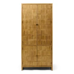 Rivièra Maison Kledingkasten & Garderobekasten|Kledingkast Fraser Island Eikenhout, 230 x 110cm