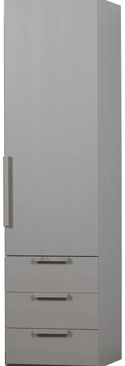 WOOOD Kledingkasten & Garderobekasten|Kledingkast Rens kleur Pebble Grey
