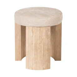 Richmond Interiors Krukjes|Krukje Gallice Travertin en chenille Beige