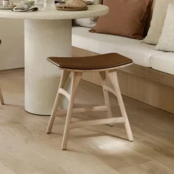 Ethnicraft Krukjes|Krukje Osso Hout en Leder