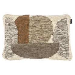 By-Boo Sierkussens|Kussen Art 40 x 60cm, kleur Bruin