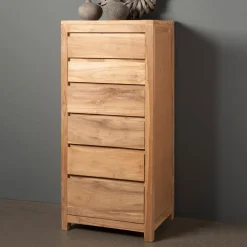 Tower Living Ladekasten|Ladekast Corona Teak met 6 laden