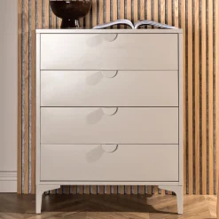 Nohr Ladekasten|Ladekast Danyella Met 4 laden Beige