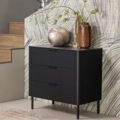 WOOOD Ladekasten|Ladekast Gunnar Grenenhout, Met 3 laden