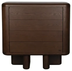 Dutchbone Ladekasten|Ladekast Herman Walnootlook, Met 4 laden