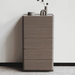 Nohr Ladekasten|Ladekast Lotte Met 5 laden, kleur Mocca