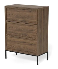 Bendt Ladekasten|Ladekast Nakea Eikenlook, Met 3 laden