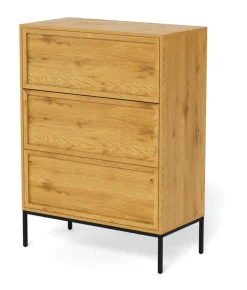 Bendt Ladekasten|Ladekast Nakea Eikenlook, Met 3 laden