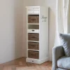 Rivièra Maison Ladekasten|Ladekast Rangez en Plus Met 4 rattan laden