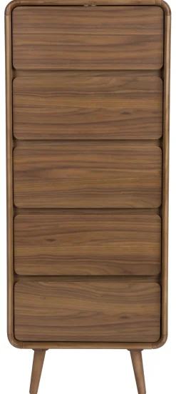 Zuiver Ladekasten|Ladekast Rise Essen en rubberhout, Met 5 laden