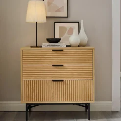 Artistiq Living Ladekasten|Ladekast Shoua Eiken