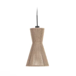 Kave Home Lampenkappen|Hanglampen|Lampenkap Crista Jute, Ø25cm Naturel