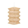 Kave Home Lampenkappen|Hanglampen|Lampenkap Dakit Rotan, 40cm