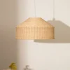 Kave Home Lampenkappen|Hanglampen|Lampenkap Ennia Rotan, 65m