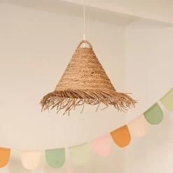 Kave Home Lampenkappen|Hanglampen|Lampenkap Fonteta Zeegras, Ø40cm Naturel