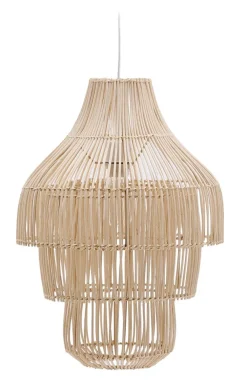 Kave Home Lampenkappen|Hanglampen|Lampenkap Janoa Rotan, 38cm