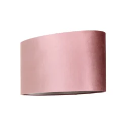 Richmond Interiors Lampenkappen|Lampenkap Old Rose Velvet Roze