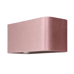 Richmond Interiors Lampenkappen|Lampenkap Old Rose Velvet Roze