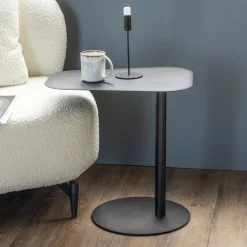 Nohr Zwarte Bijzettafel|Laptoptafel Natacha 50 x 38cm