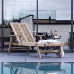 Nohr Ligbedden|Ligbed Izabel Acaciahout Bruin