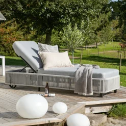 Nohr Ligbedden|Ligbed Sauel Grijs / Zwart