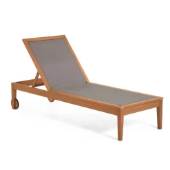 Kave Home Ligbedden|Ligstoel Caterin, 195cm, kleur Naturel Natural