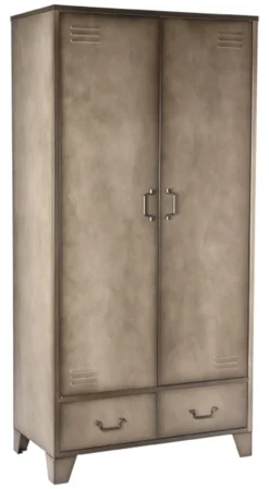 LABEL51 Lockerkasten|Lockerkast Fence 2-deurs Vintage Metaal