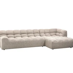 WOOOD Loungebank|Loungebank Allure Geweven stof, kleur Melange Naturel
