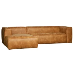 WOOOD Loungebank|Loungebank Bean Leder, 305cm