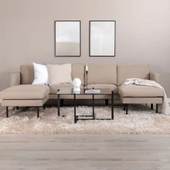 Nohr Loungebank|Loungebank Bladimir Stof